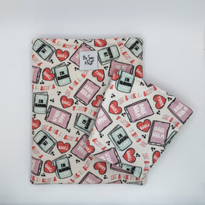 Book Worm Book Sleeve & Coffee Cozy Set
