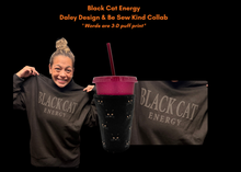 Load image into Gallery viewer, Collab!  Black Cat Energy Top &amp; Cozy Bundle!
